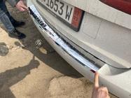 Volkswagen Touran 2010–2015 Takapuskurin suojalista Carmos (ruostumaton teräs) kuva 4