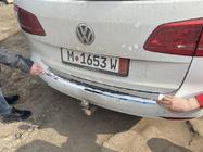 Volkswagen Touran 2010–2015 Takapuskurin suojalista Carmos (ruostumaton teräs) kuva 2