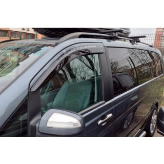 Sivulasin tuuliohjaimet (2 kpl, HIC) Mercedes Vito W639 2004–2014 kuva 3