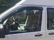 Volkswagen T5 Transporter 2003–2010 Ikkunatuuliohjaimet (2 kpl, MyRacing) kuva 3