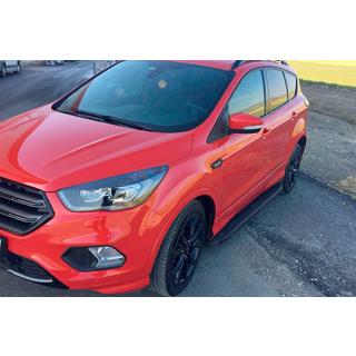 Sivukynnykset Tayga Black (2 kpl, alumiini) kuva 1