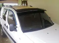 Fiat Doblo I 2001–2005 Tuulilasin visiiri (kiiltomusta, 5 mm) kuva 11