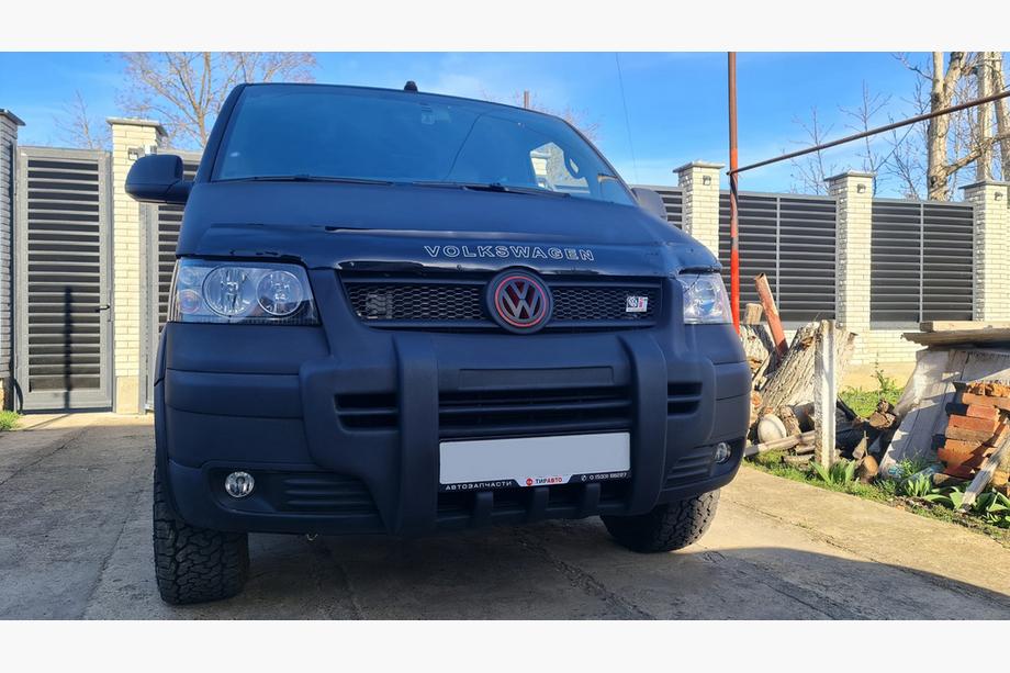 Volkswagen T5 Transporter 2003–2010 Etupuskurin lip spoilieri (maalattava) Image