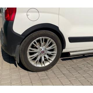 Lokasuojan kaarilevikkeet (4 kpl, mustat) Fiat Fiorino/Qubo 2008–2024 kuva 4
