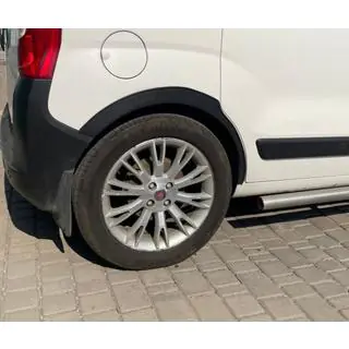 Lokasuojan kaarilevikkeet (4 kpl, mustat) kuva 4