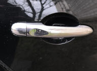 Renault Scenic/Grand 2009–2016 Ovenkahvan suojakuoret (4 kpl, ruostumaton teräs) kuva 1