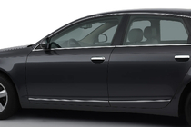 Audi A6 C6 2004–2011 Ovenkahvan kromisuojat (4 kpl, ruostumaton teräs) kuva 1