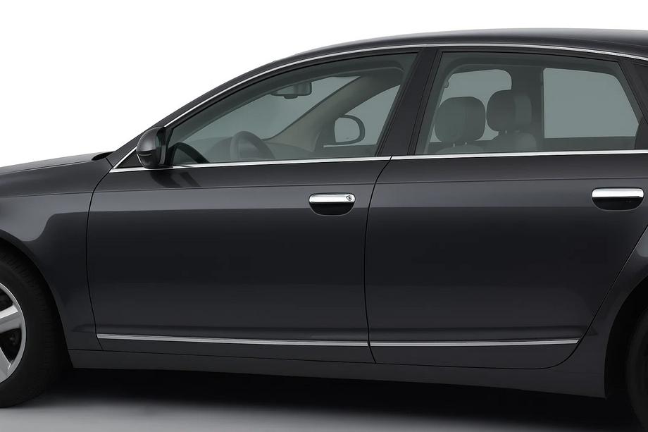 Audi A6 C6 2004–2011 Ovenkahvan kromisuojat (4 kpl, ruostumaton teräs) Image