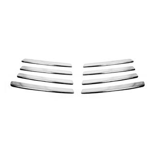 Säleikön listasarja viistokonepellille (8 kpl, ruostumaton teräs) Volkswagen T4 Transporter 1990–2003 kuva 2