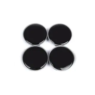Vanteen keskiökapselit 68/64 mm V1 mustat (4 kpl) kuva 2