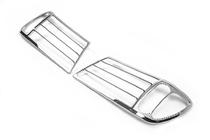 Toyota Land Cruiser 100 1998–2007 Kromiset ajovalojen listat V2 (2 kpl, muovi) kuva 3