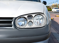 Volkswagen Golf 4 1997–2006 Ajovalojen kromikehykset V1 (2 kpl, muovi) kuva 1