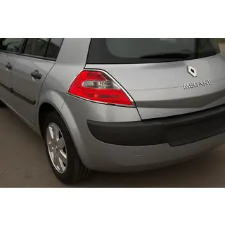 Takavalojen koristelistat (HB, 2 kpl, muovi) Renault Megane II 2004–2009 kuva 1