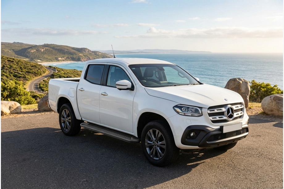 Mercedes X class 2017–2020 Allmond Black sivuaskelmat (2 kpl, alumiini) Image