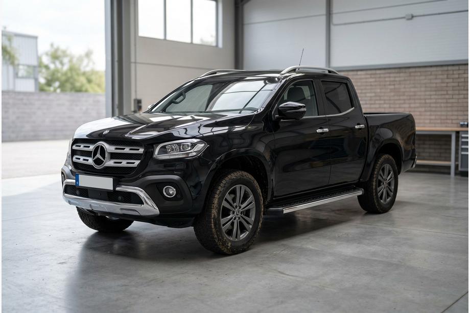 Mercedes X class 2017–2020 BlackLine-sivuporrassarja (2 kpl, alumiini) Image