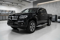 Mercedes X class 2017–2020 Sivukynnykset Tayga Grey V2 (2 kpl, alumiini) kuva 1