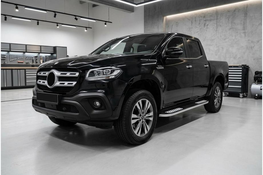 Mercedes X class 2017–2020 Sivukynnykset Tayga Grey V2 (2 kpl, alumiini) Image