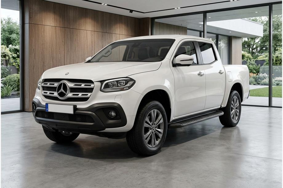 Mercedes X class 2017–2020 Sivuporrassarja Tayga Black V1 (2 kpl, alumiini) Image