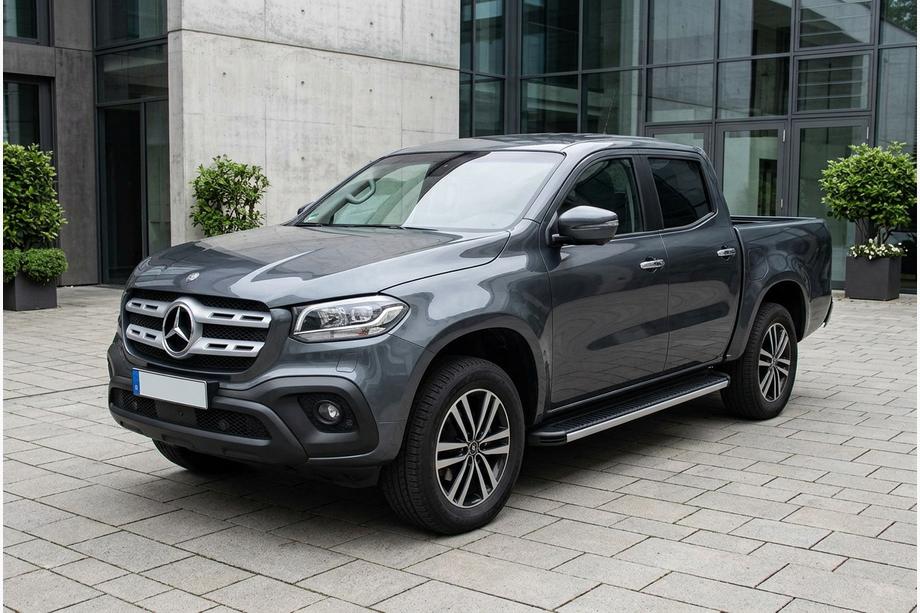 Mercedes X class 2017–2020 Astinlaudat Maya V1 (2 kpl, alumiini) Kuva 1