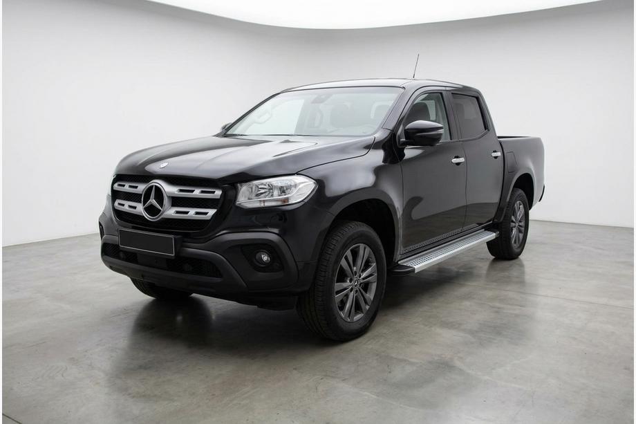 Mercedes X class 2017–2020 Maya V2 sivuportaat (2 kpl, alumiini) Image