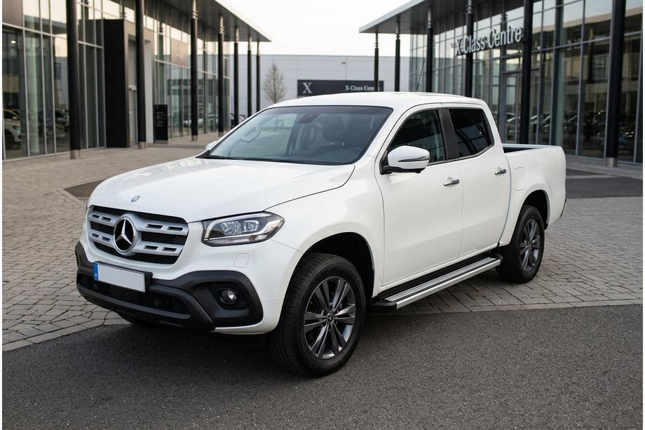 Mercedes X class 2017–2020 Astinlaudat Maya V4 (2 kpl, alumiini) Image