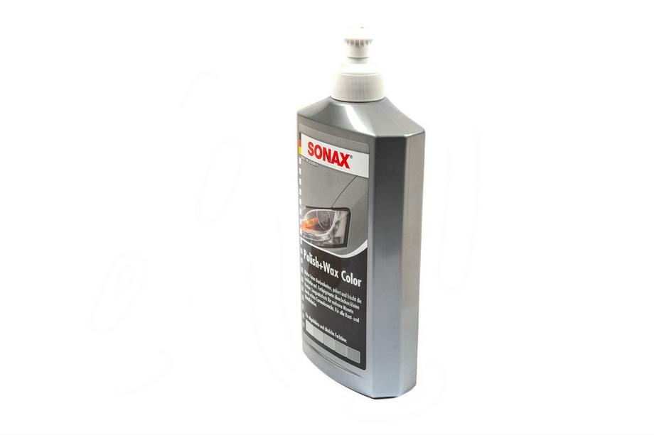 Sonax NanoPro värillinen kiillotusaine vahalla harmaa 500 ml Image