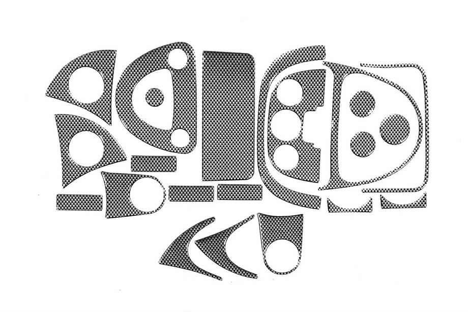 Smart 1998–2007 Kojelaudan suojat Puukuosi Image