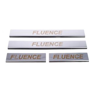Carmos V1 kynnyslistat (4 kpl, ruostumaton teräs) Renault Fluence 2009–2016 kuva 2