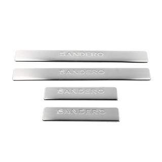 OmsaLine kynnyslistat (4 kpl, ruostumaton teräs) Dacia Sandero 2007–2013 kuva 2