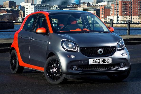 Koeajo: kompakti viisiovinen Smart Forfour -viistoperä