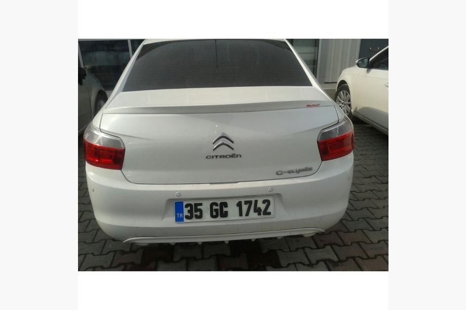 Citroen C-Elysee 2013–2022 Meliset-spoileri (maalattavaksi) Kuva 2