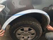 Mitsubishi L200 2006–2015 Pyöränkaaren kromilistat (4 kpl, ruostumaton teräs) kuva 3