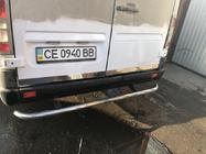 Mercedes Sprinter W901/902/903/904/905 1995–2006 Takaluukun reunalista (2-osainen, ruostumaton teräs) kuva 2
