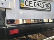 Volkswagen LT 1995–2006 Takaluukun reunalista (2-osainen, ruostumaton teräs) kuva 2