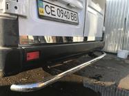 Volkswagen LT 1995–2006 Takaluukun reunalista (2-osainen, ruostumaton teräs) kuva 3