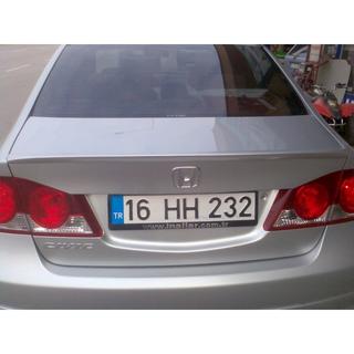 Ince-spoileri (maalattava) Honda Civic Sedan VIII 2006–2011 kuva 1