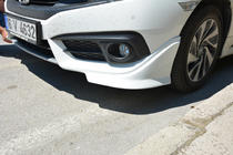 Honda Civic Sedan X 2016–2021 Etupuskurin kulmapalat (maalattavaksi) kuva 4