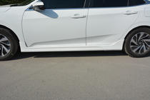 Honda Civic Sedan X 2016–2021 Sivuhelmat (maalattavaksi) kuva 3