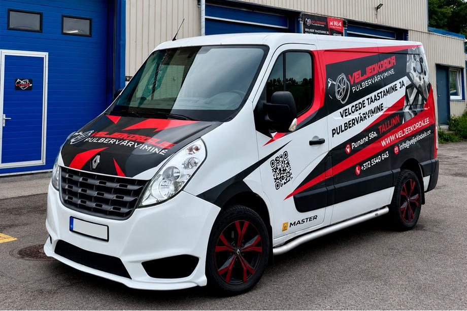 Renault Master 2011–2023 AMG etupuskuri (peiteosa, maalattavaksi) Image