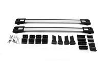 Dacia Duster 2018–2024 Wingbar V1 lukittavat kattotelineen poikkitangot kattokaiteisiin (2 kpl) Harmaa kuva 3
