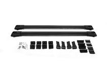 Dacia Duster 2018–2024 Wingbar V1 lukittavat kattotelineen poikkitangot kattokaiteisiin (2 kpl) Harmaa kuva 2