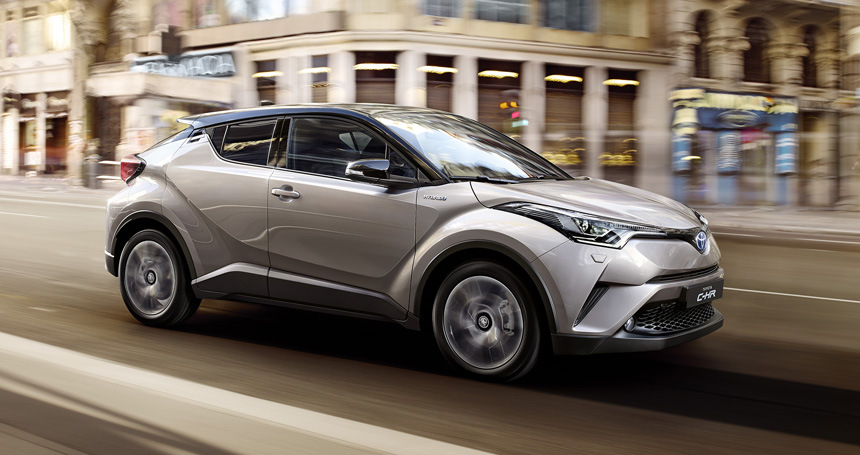 Kompakti kaupunkicrossover Toyota C-HR