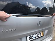 Mercedes Vito/V-class W447 2014– Takalasın reunalista (pieni lasi) (ruostumaton teräs) kuva 6