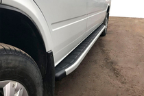 Volkswagen LT 1995–2006 Fullmond sivuportaat (2 kpl, alumiini) kuva 1