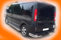 Nissan Primastar 2002–2014 Takakulmaputket AK003 – tupla (ruostumaton teräs) kuva 1