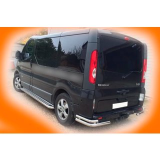 Takakulmaputket AK003 – tupla (ruostumaton teräs) Opel Vivaro 2001–2015 kuva 2