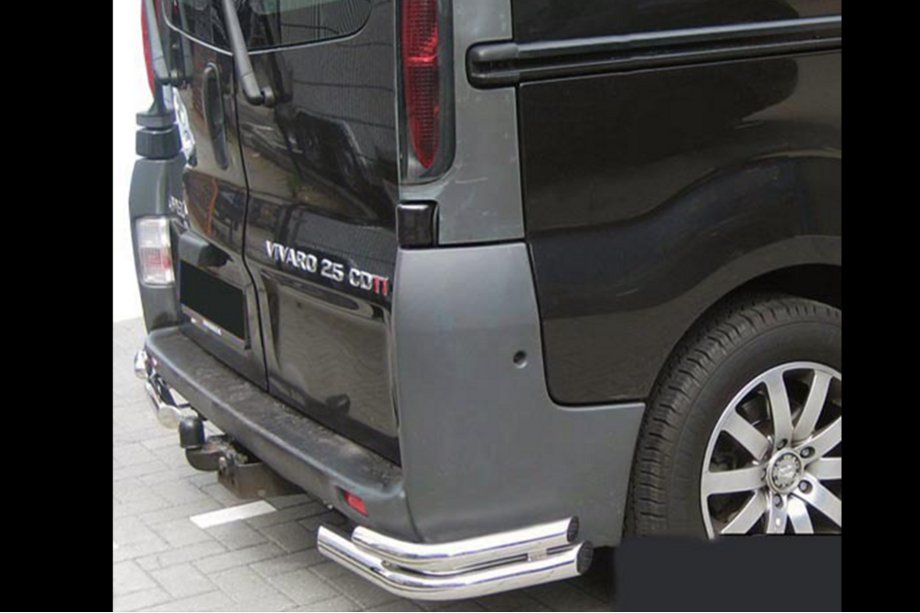 Opel Vivaro 2001–2015 Takakulmaputket AK003 – tupla (ruostumaton teräs) Image