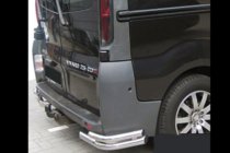 Renault Trafic 2001–2015 Takakulmaputket AK003 – tupla (ruostumaton teräs) kuva 3