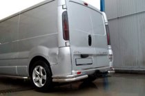 Renault Trafic 2001–2015 Takakulmaputket AK003 – tupla (ruostumaton teräs) kuva 2