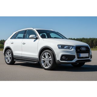 Tayga Black sivuaskelmat (2 kpl, alumiini) Audi Q3 2011–2019 kuva 1